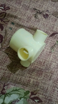 Plastic Deep Junction Box Cream 
