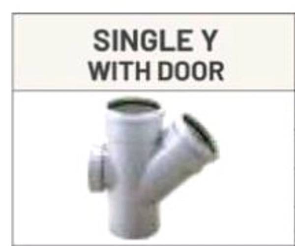 Single Y With Door 75mm (2.1/2") 