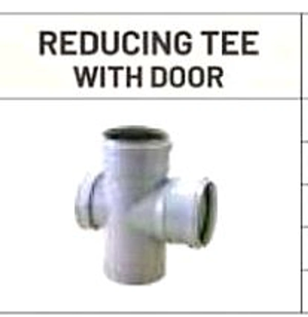 Reducing Tee With Door 110×75mm (4×2.1/2") 