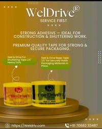 Seel & Drive Bopp Tape 2.5" 35Mtr 50 Micron For securely holds packaging materials in place.