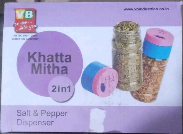 Salt And Pepper Dispencer 2 in 1