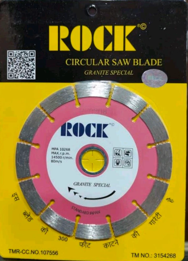 Rk 9 Seg Blade 4" For Stone Cutting 