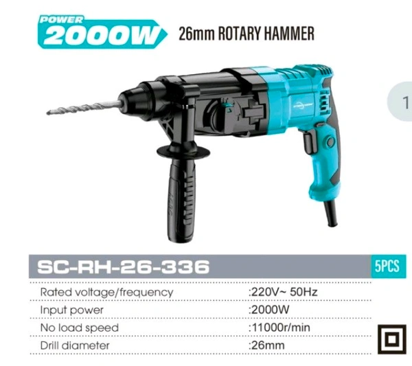 336 RH 26 Hammer Drill Machine 