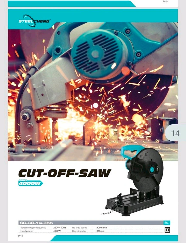 355 Chop Saw 14" For Welders 