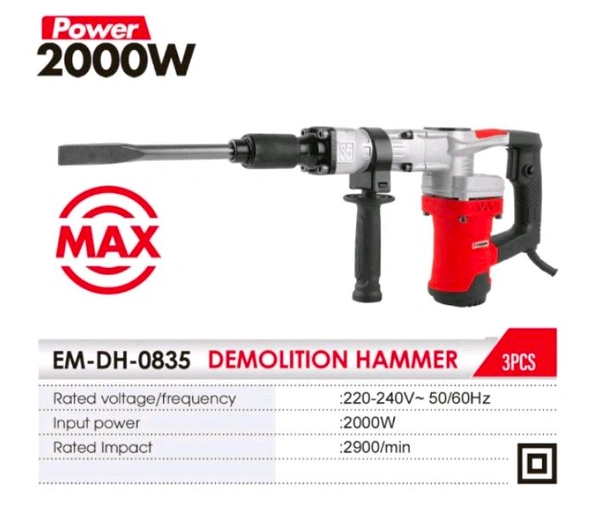 EMDH0835 DEMOLITION HAMMER 