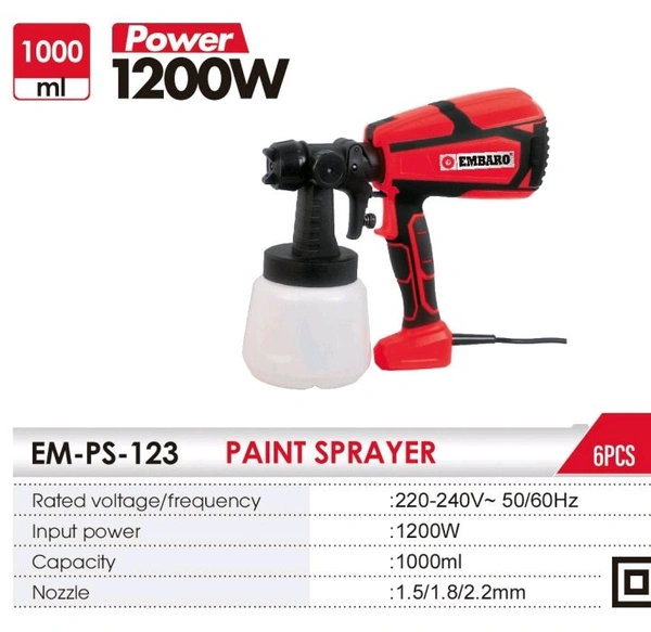 EM Pas 123 Paint Sprayer 1200W