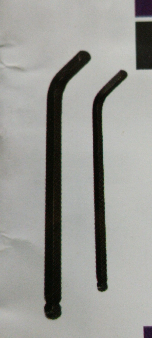 J K Hex Allen Keys-Long Ball Point Series Black Finish) 6mm