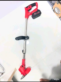 Cordless Grass Cutter With 2 Battery And 3 Blades For Formers