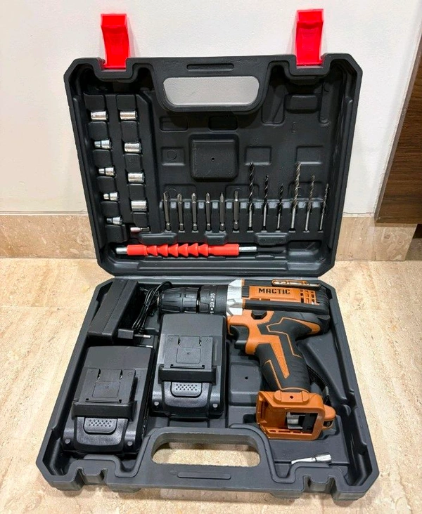 Cordless Drill With Tool Kit 13V