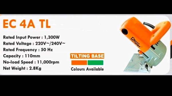 PP Ec 4A TL Cutter Machine Flat Body With Tilting Base