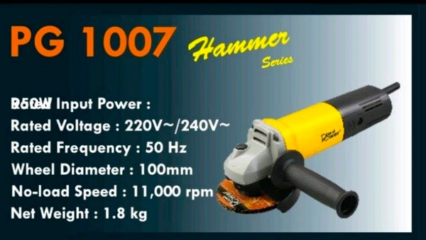 PP PG1007 Grinder Machine For Welders