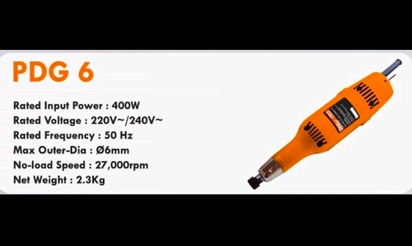 PP PDG 6 Die Grinder Botal Type