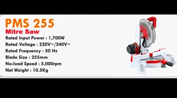 PP  PMS 255 Motor Sow Machine 10"