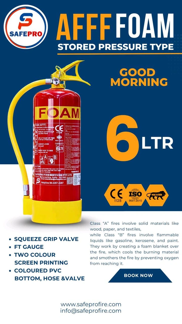 AFFF FOAM Stored Pressure Type