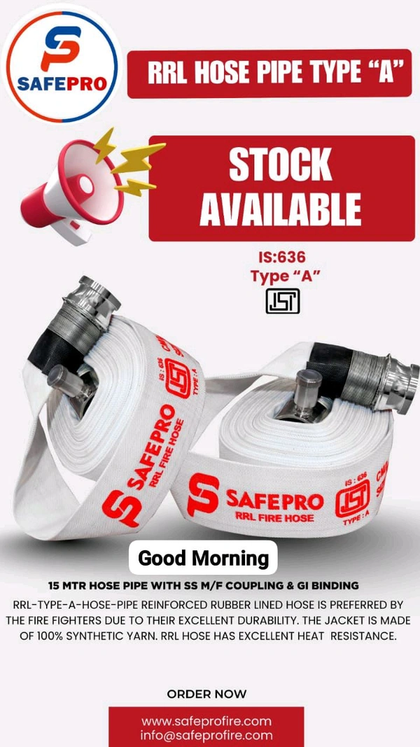 RRL HOSE PIPE TYPE “A”