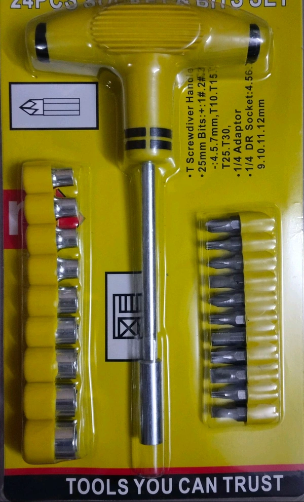 HT21 Socket Set 21PCS Set For Service Centre 