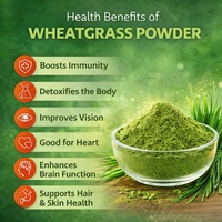 100% Organic Wheatgrass Powder - 100g
