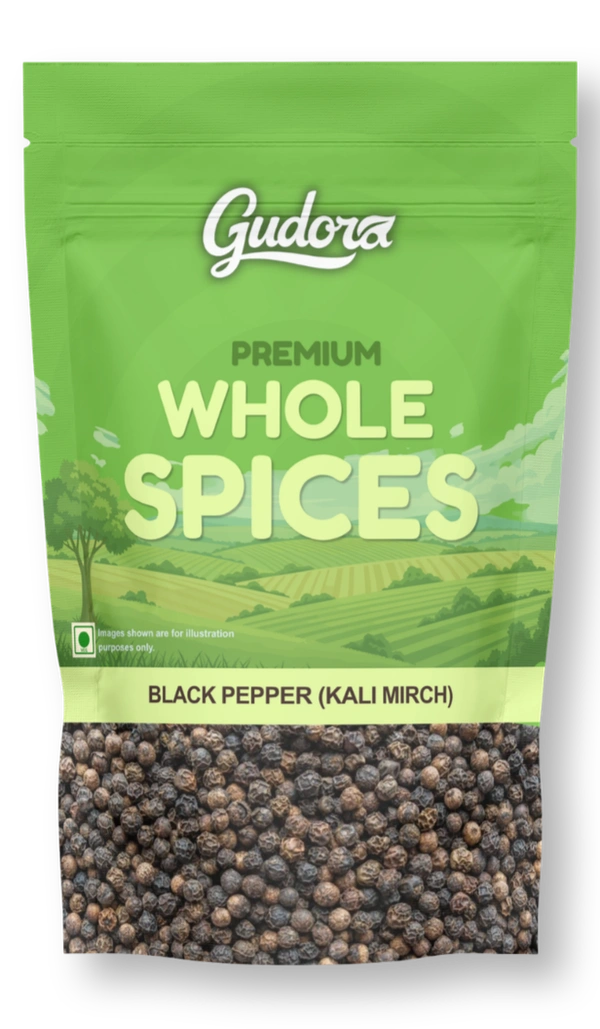 Whole Black Pepper | Kali Mirch - 50g