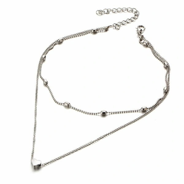 Jewels Galaxy Brass and Necklace for Women