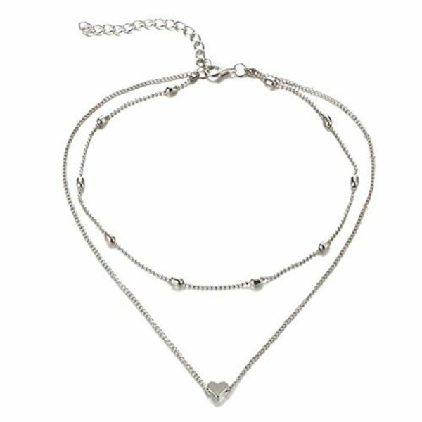 Jewels Galaxy Brass and Necklace for Women