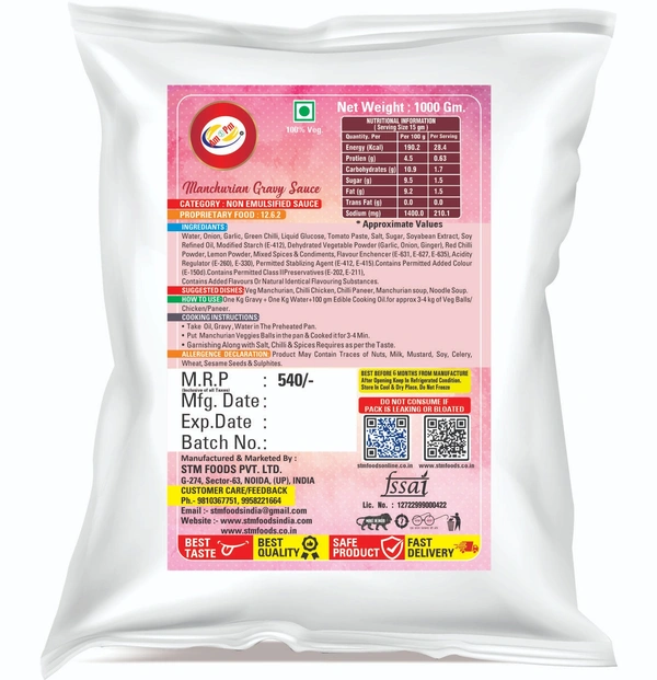 Manchurian Gravy Sauce