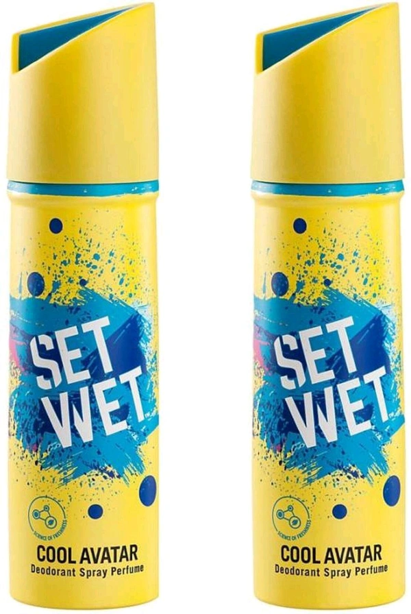 SET WET Cool Avatar Body Perfume Deodorant Spray 150ml