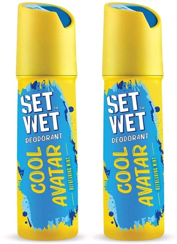 SET WET Cool Avatar Body Perfume Deodorant Spray 150ml