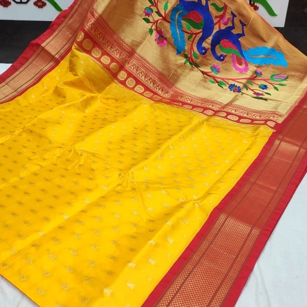 Fancy Peacock Pallu