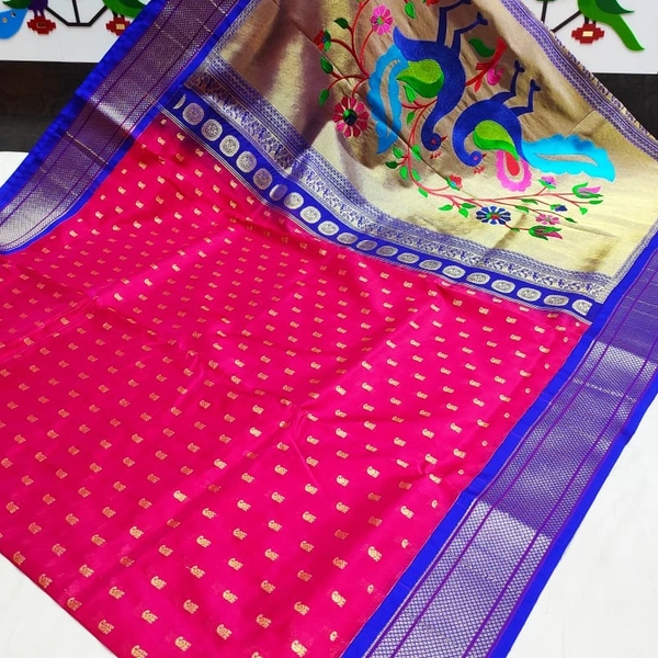 Fancy Peacock Pallu