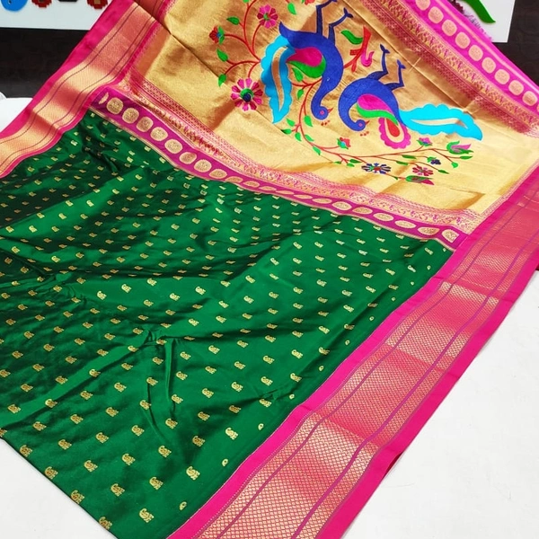 Fancy Peacock Pallu