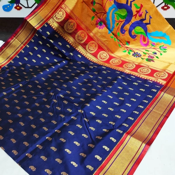 Fancy Peacock Pallu