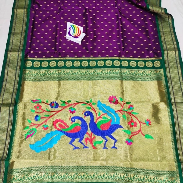 Fancy Peacock Pallu
