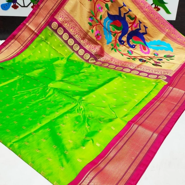 Fancy Peacock Pallu