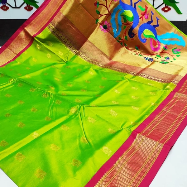 Fancy Peacock Pallu
