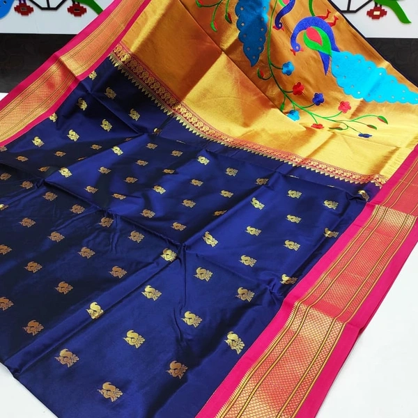 Fancy Peacock Pallu