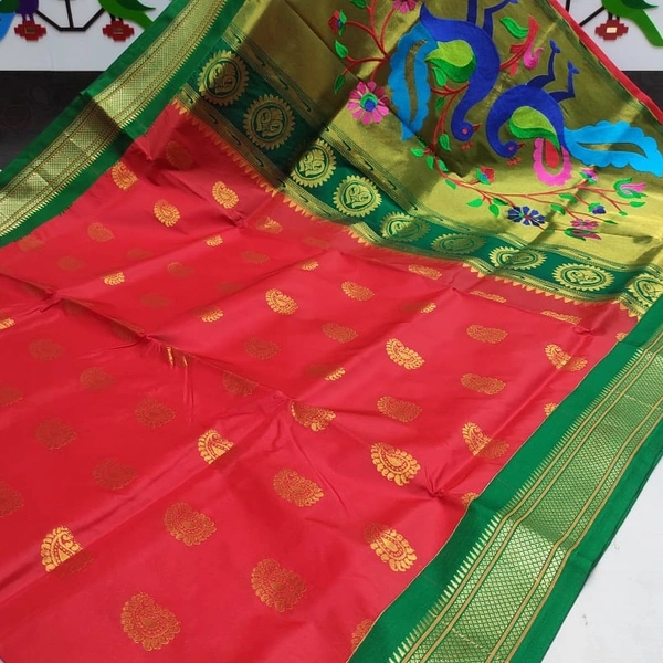 Fancy Peacock Pallu
