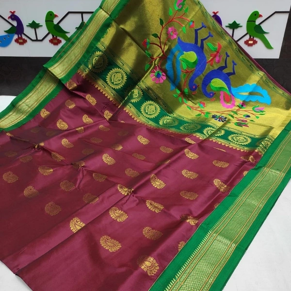 Fancy Peacock Pallu