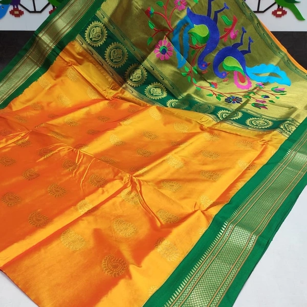 Fancy Peacock Pallu