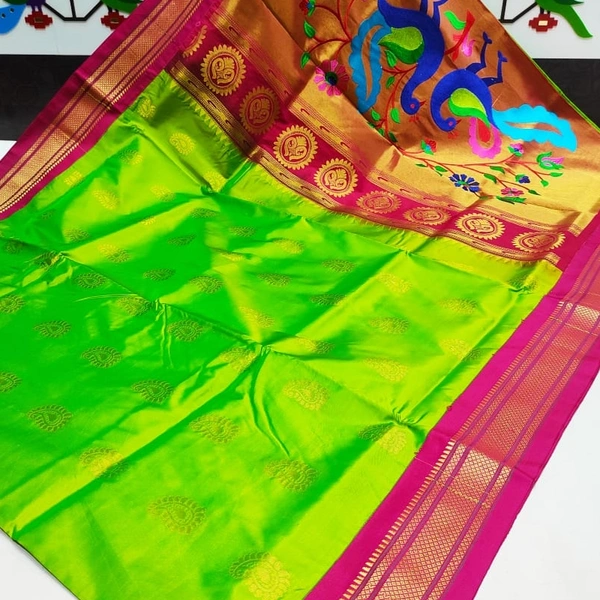 Fancy Peacock Pallu