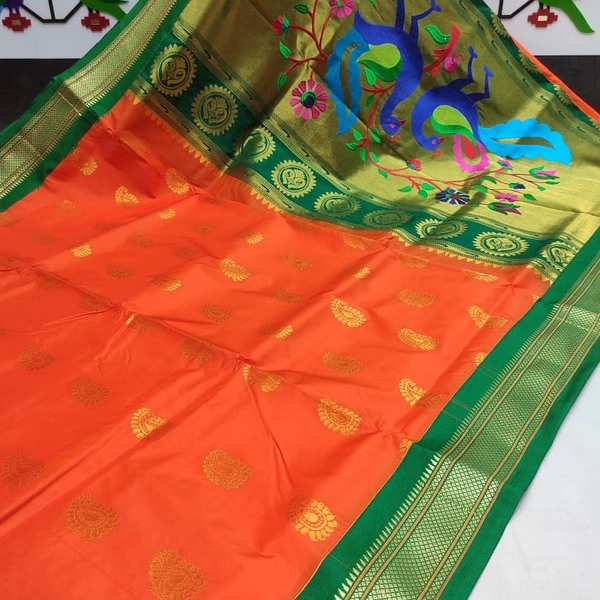Fancy Peacock Pallu