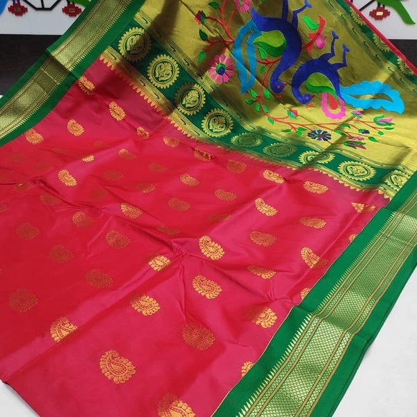 Fancy Peacock Pallu