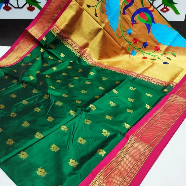 Fancy Peacock Pallu