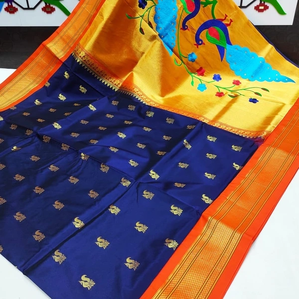 Fancy Peacock Pallu