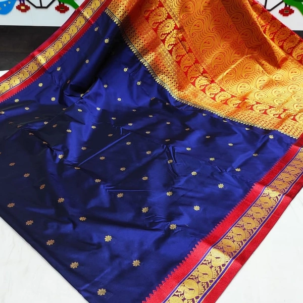 Semi Silk Kadiyal Paithani