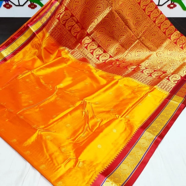Semi Silk Kadiyal Paithani