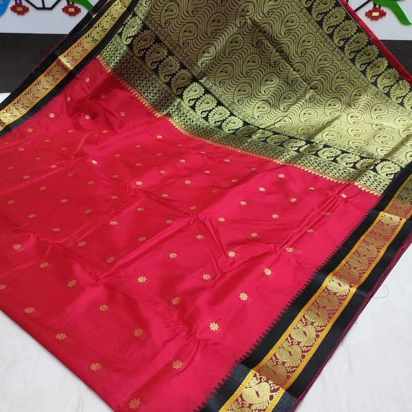 Semi Silk Kadiyal Paithani
