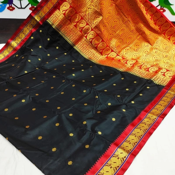 Semi Silk Kadiyal Paithani