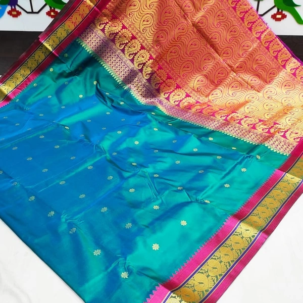 Semi Silk Kadiyal Paithani