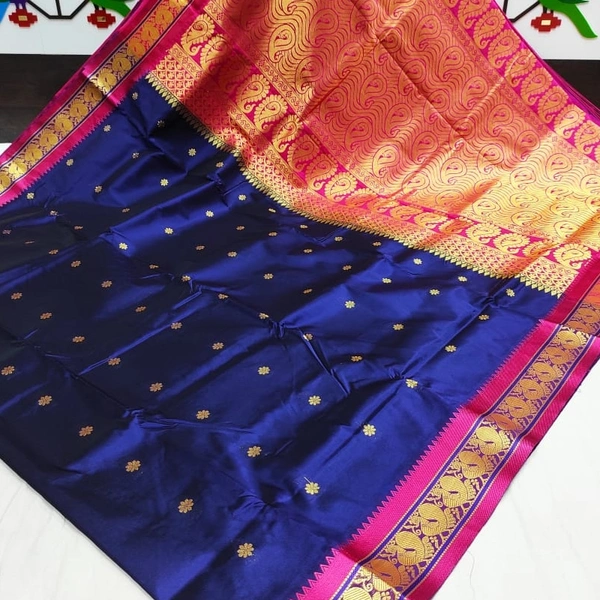 Semi Silk Kadiyal Paithani