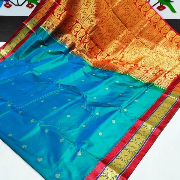 Semi Silk Kadiyal Paithani